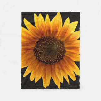 Manta Polar Girasol rústico del otoño