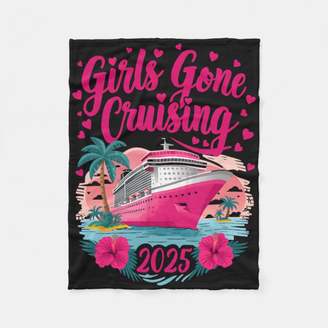 Manta Polar Girls Gone Cruising 2025 Women Cruise Vacation Bes (Anverso)
