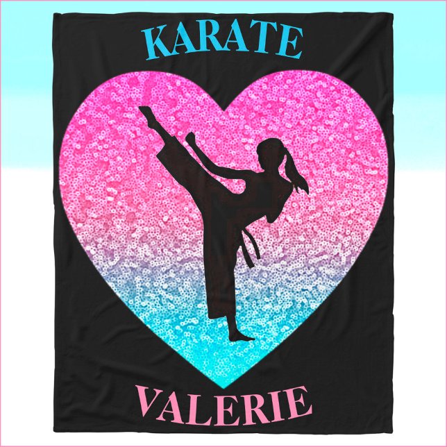 Manta Polar Girls Karate Fleece Blanket (Subido por el creador)