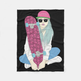 Manta Polar Girls Skate Skateboard Skateboarding Do A Kickflip