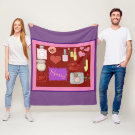 Manta Polar Girly Girl Fleece Blanket