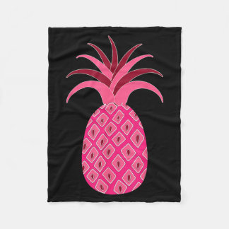Manta Polar Girly Pink Pineapple