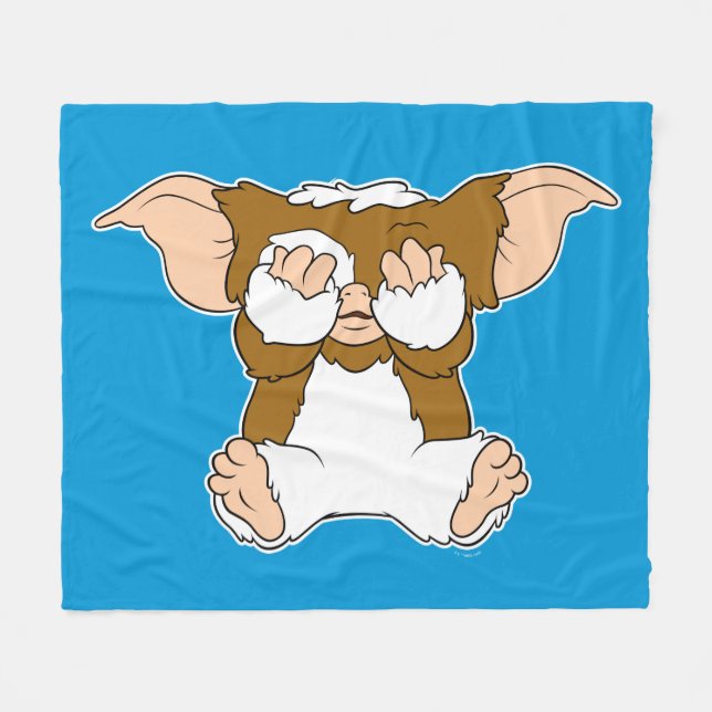 Manta Polar Gizmo | Carácter de comic lindo (Frente (Horizontal))