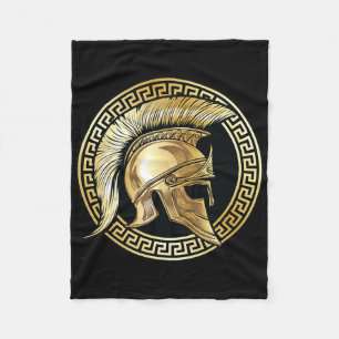 Manta Polar Gladiador Spartan Helmet Gold Sparta