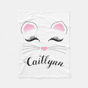 Manta Polar Glam Cat Face