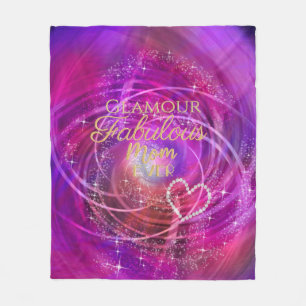 Manta Polar Glittering Mom Fleece Blanket