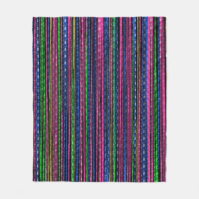 Manta Polar Glitz y Glam (Anverso)