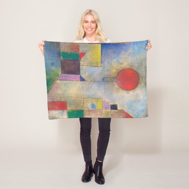 Manta Polar Globo Rojo, Klee (In situ)