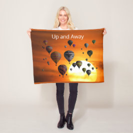 Manta Polar Globos de aire caliente en vuelo