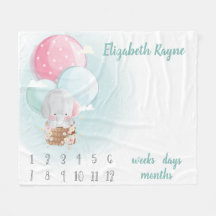 Globos de elefante para bebé sin género específico