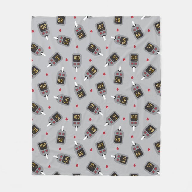 Manta Polar Glucómetro (Anverso)