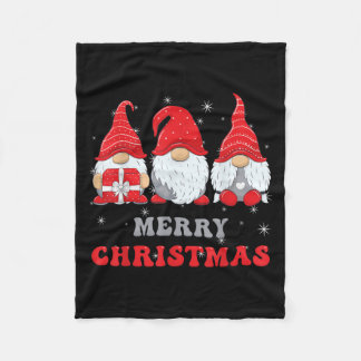 Manta Polar Gnome Navidades Feliz Navidad Familia Ch