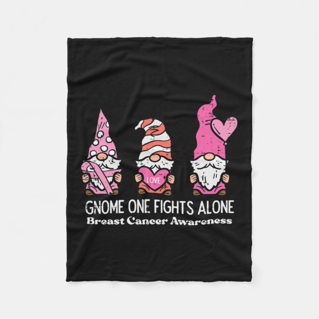 Manta Polar Gnome One contra el cáncer en solitario Conciencia (Anverso)