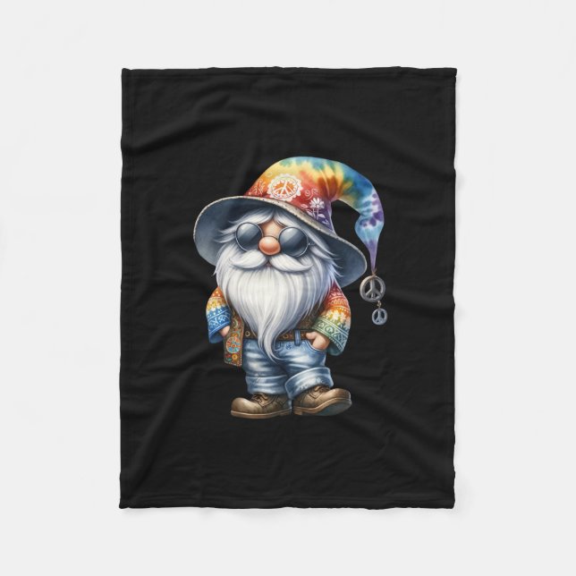 Manta Polar Gnomo hippie (Anverso)