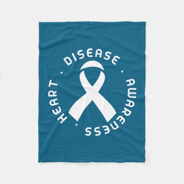 Manta Polar Go Red In February Heart Disease Awareness Health  (Anverso)