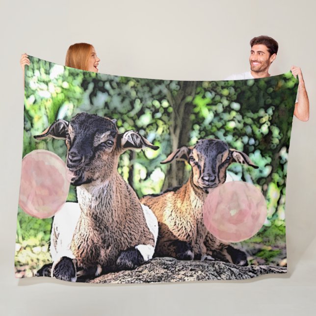 Manta Polar GOAT | Bebegum de cabras por GetYerGoat™ (In situ)