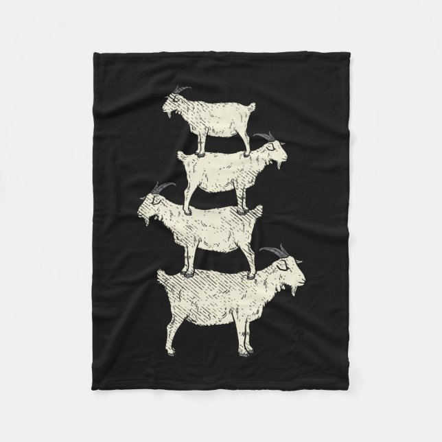 Manta Polar Goat Retro (Anverso)