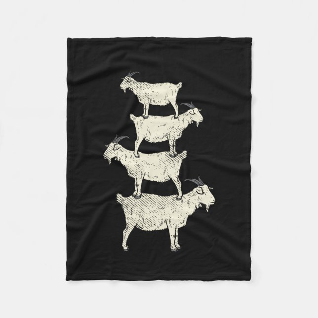 Manta Polar Goat Retro (Anverso)