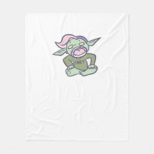 Manta Polar Goblincore Fart Goblin Clásico