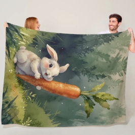 Manta Polar Golden Blossom Elegance  Fleece Blanket