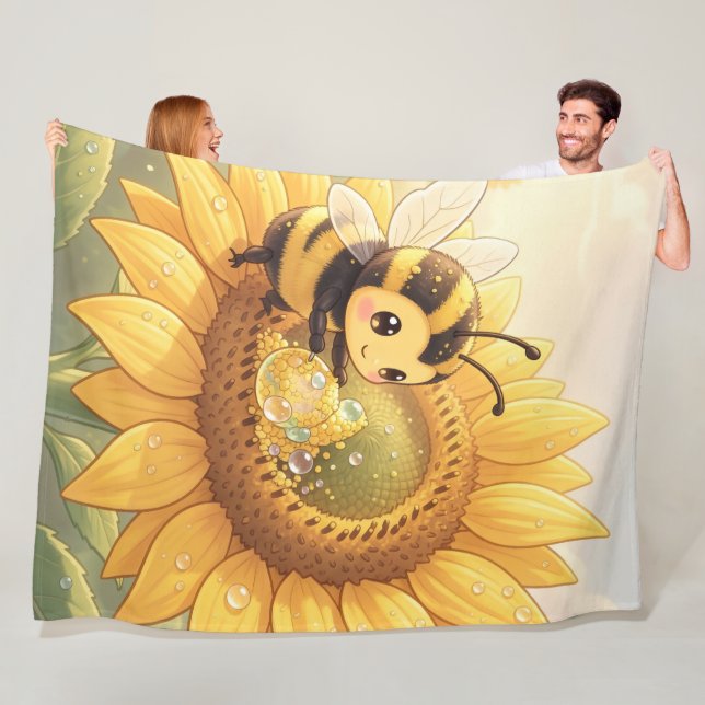 Manta Polar Golden Bumblebee in Bloom Dance.6 (In situ)