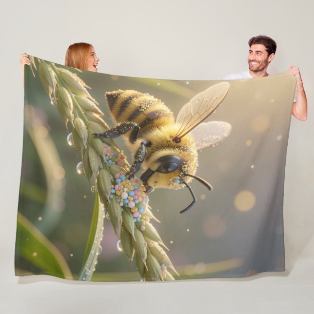 Manta Polar Golden Bumblebee in Bloom Dance.7 (In situ)