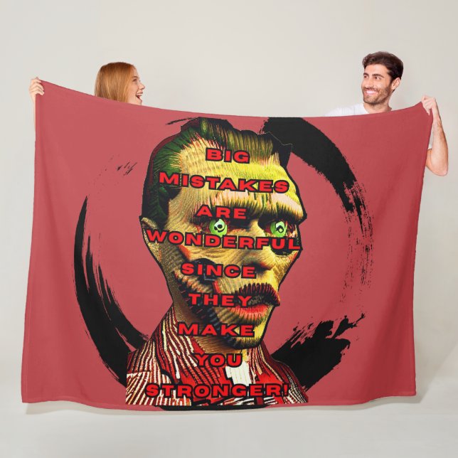 Manta Polar GOLDEN CITA Fleece Blanket (In situ)