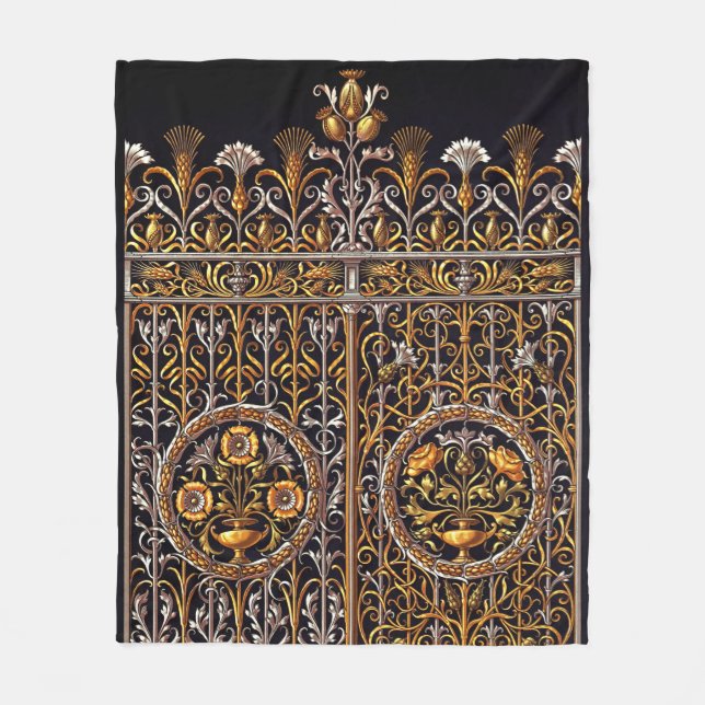 Manta Polar Golden Doorway Fleece Blanket (Anverso)