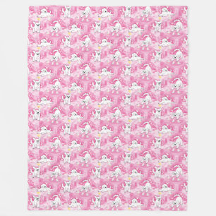 Manta Polar Golden Retriever Puppy in Pink Garden