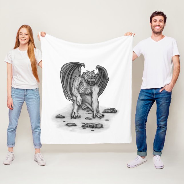 Manta Polar Golem Gargoyle (In situ)