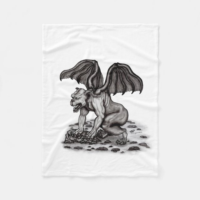Manta Polar Golem Gargoyle (Anverso)