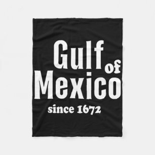 Manta Polar Golfo Retro Oficial De México Desde La Vintage De