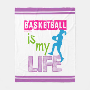 Manta Polar Golly chicas - el baloncesto es mi vida