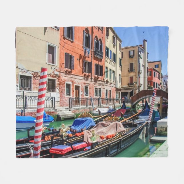 Manta Polar Góndola tradicional de Venecia (Frente (Horizontal))