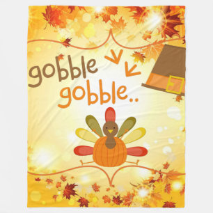 Manta Polar Gooble Gooble Turkey