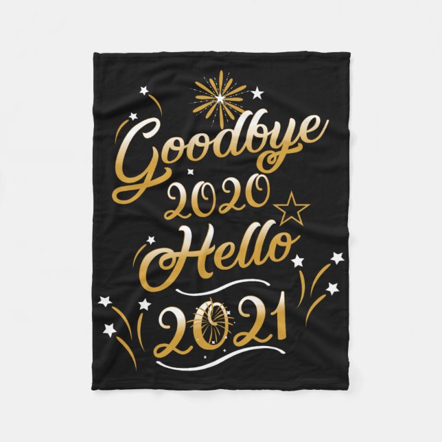 Manta Polar Goodbye 2020 Hello 2021 - Happy New Year 2021  (Anverso)