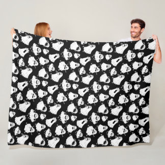 Manta Polar Goofy Ghosts Fleece Blanket