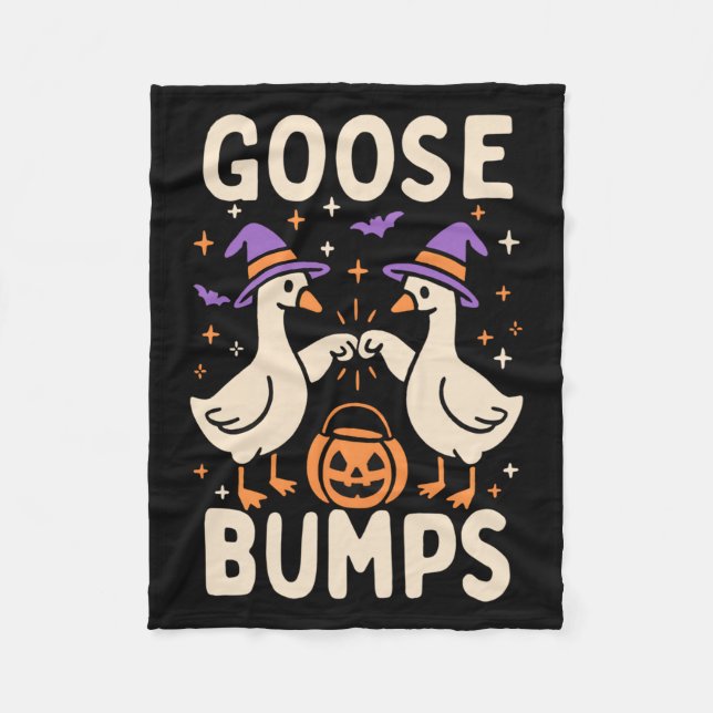 Manta Polar Goose Bumps Goosebumps Halloween Silly Meme Funny  (Anverso)