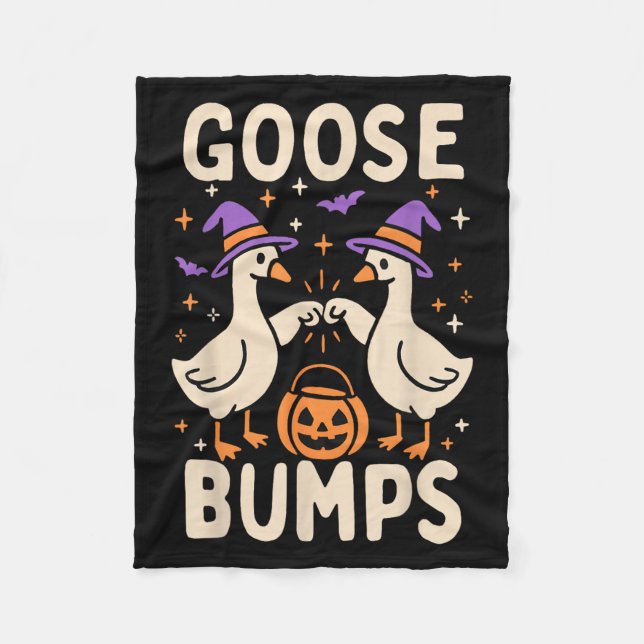 Manta Polar Goose Bumps Goosebumps Halloween Silly Meme Funny  (Anverso)