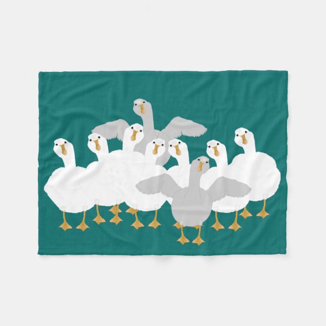 Manta Polar Goose Who Fleece Blanket (Frente (Horizontal))