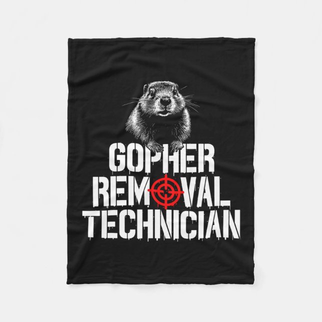 Manta Polar Gopher Hunting Trip Gopher Hunter Suministros Goph (Anverso)