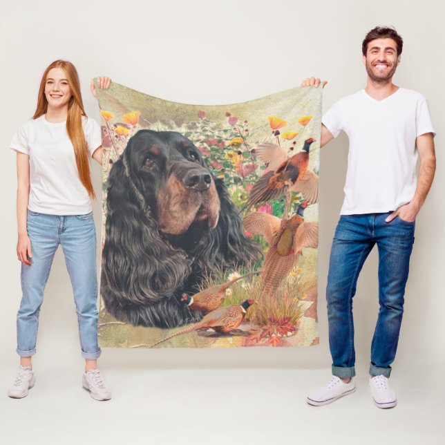 Manta Polar Gordon Setter Tapestry Coffee Mug Cojín decorativo (In situ)