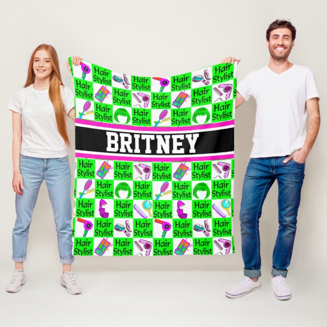 MANTA POLAR GORGEOUS GREEN HAIR ESTILO (In situ)