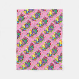 Manta Polar Gorras de Birthay Fiesta