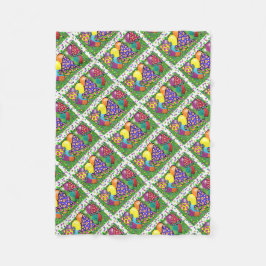 Manta Polar Gorras de Birthay Fiesta