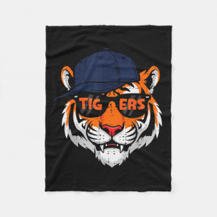 Manta Polar Gorras de Tigre para Niños y Niñas Adolescentes Ho