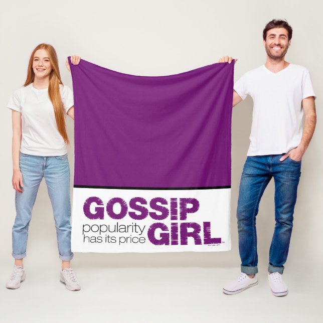 Manta Polar Gossip Chica - La popularidad tiene su precio (In situ)