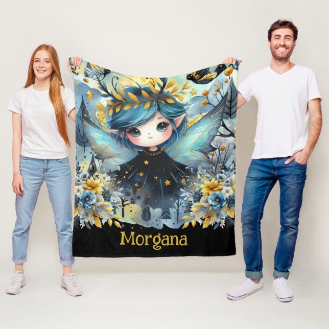 Manta Polar Gótico  Chica Personalizado Decoración Regalo Chic (In situ)