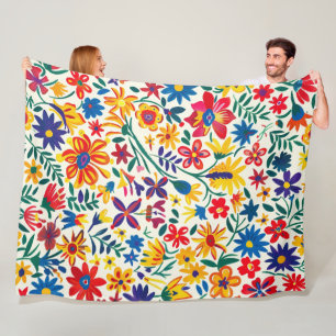 Manta Polar Gracia floral inagotable 60x80 Funda