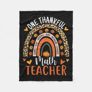 Manta Polar Gracias a profesor de matemáticas por el té arcoir